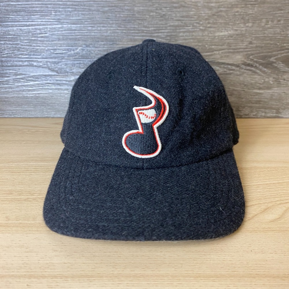 Nashville Sounds Hat Cap Strap Back Gray Milb Minor League Baseball Wool Archive